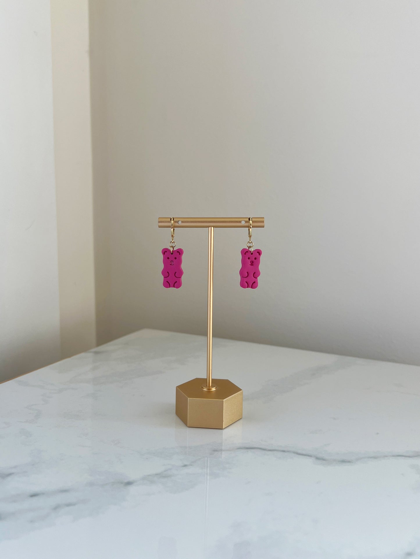 Gummy Bear Earrings (Huggie Clasp)