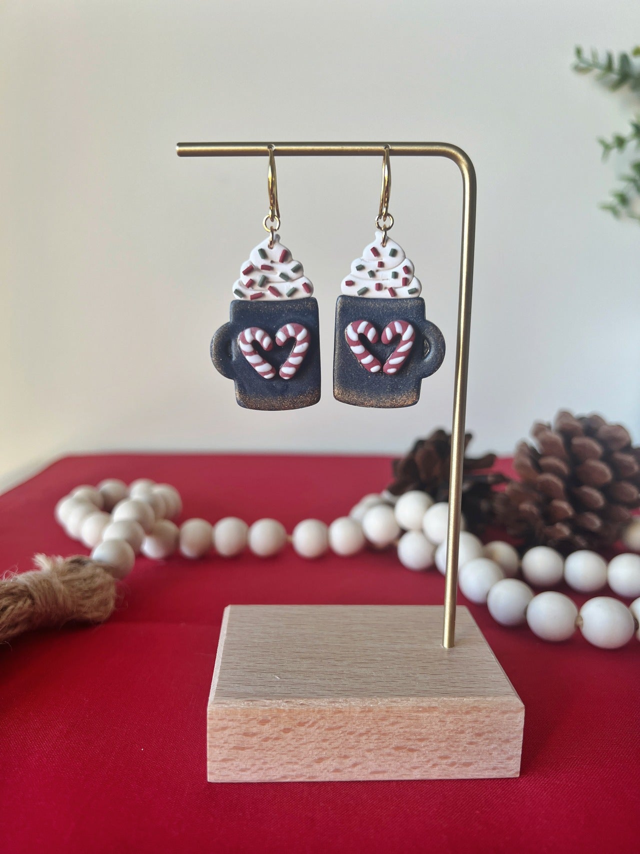 Holiday Cheer Mugs Earrings