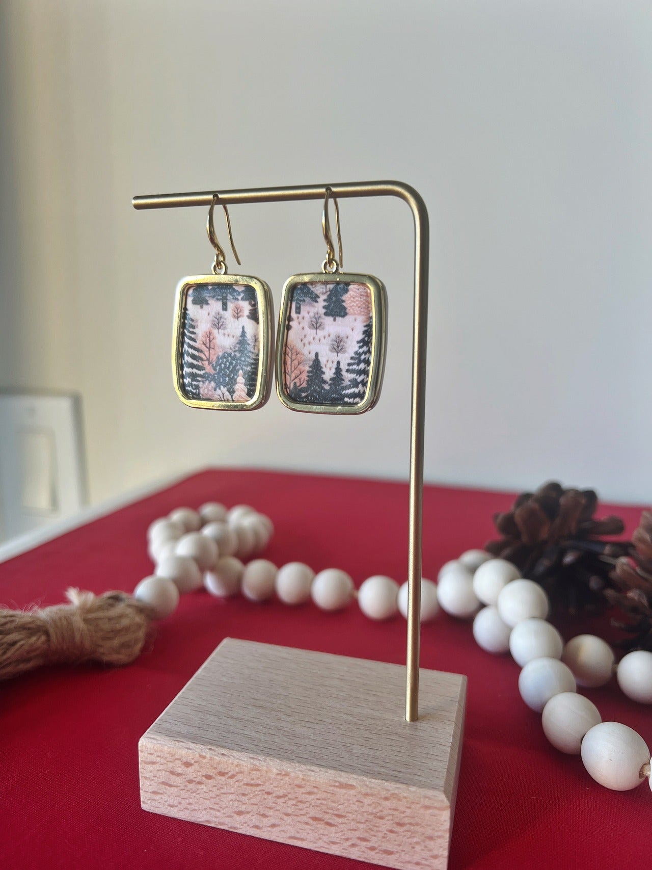Christmas Tree Farm Earrings