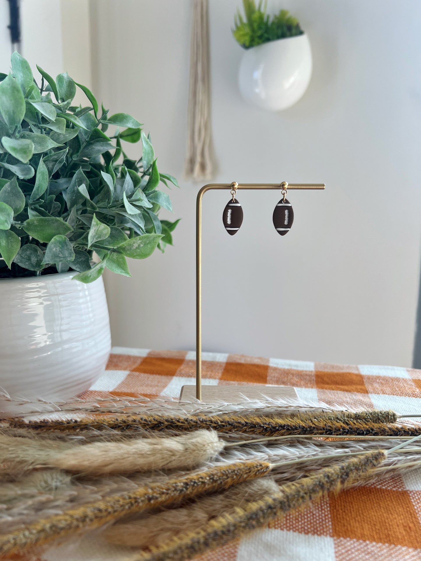 Football Earrings