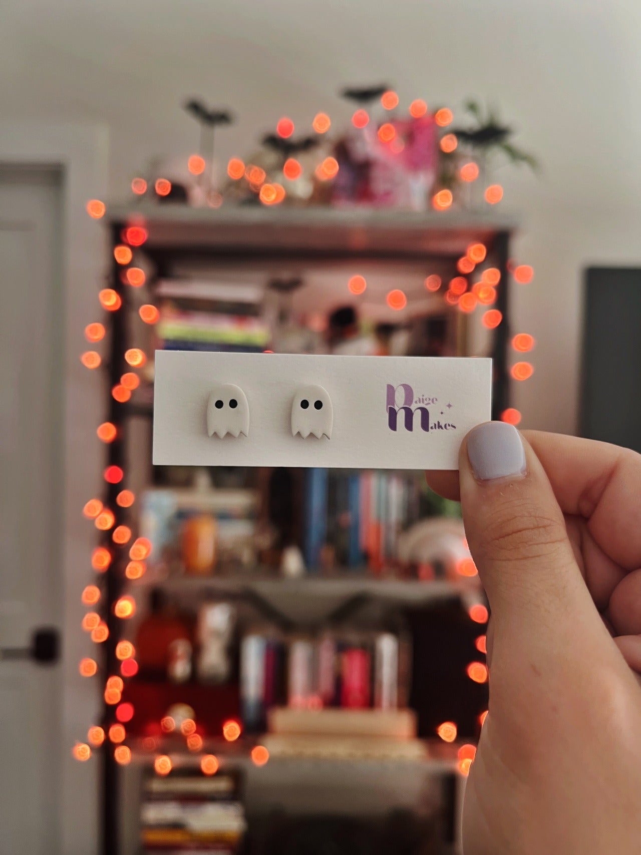 Lil' Ghost Studs