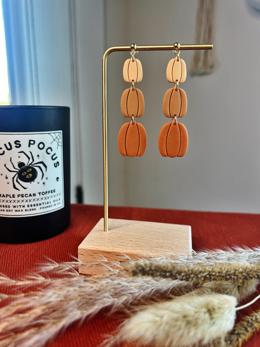 Pumpkin Stack Dangles