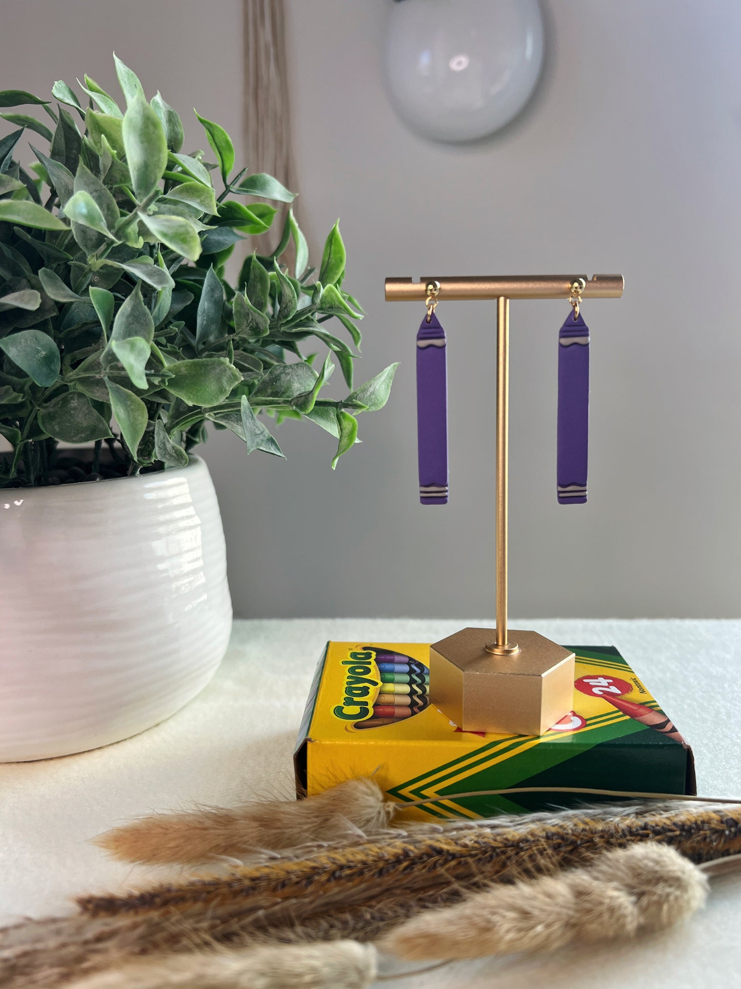 My Favorite Crayon Earrings