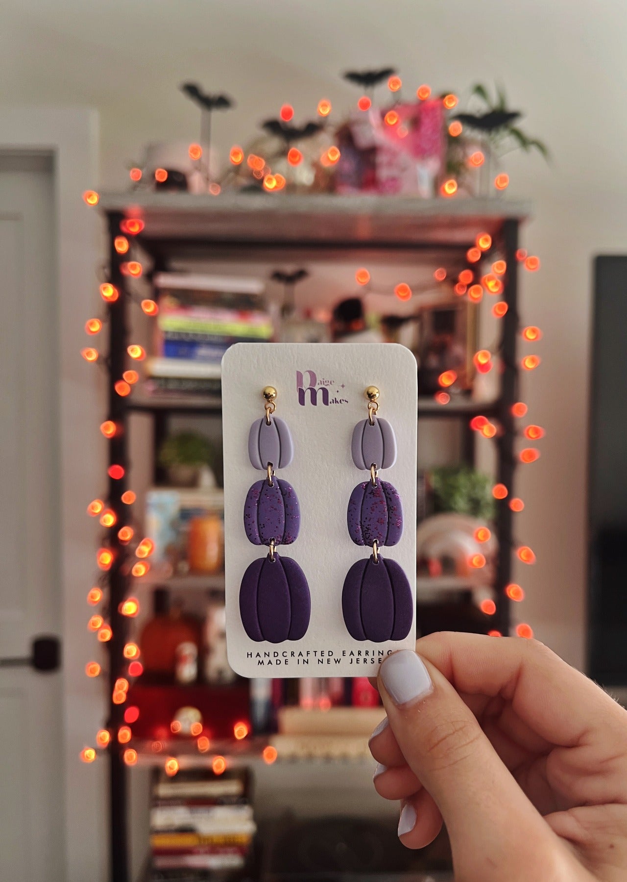 Pumpkin Stack Dangles
