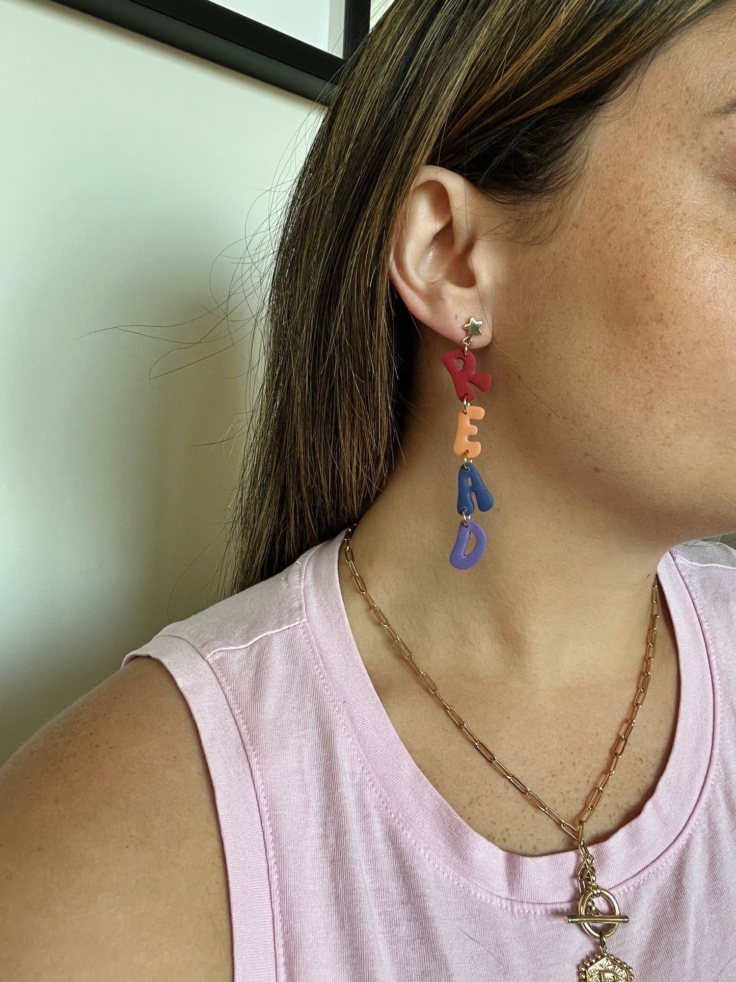 Reading Superstar Earrings