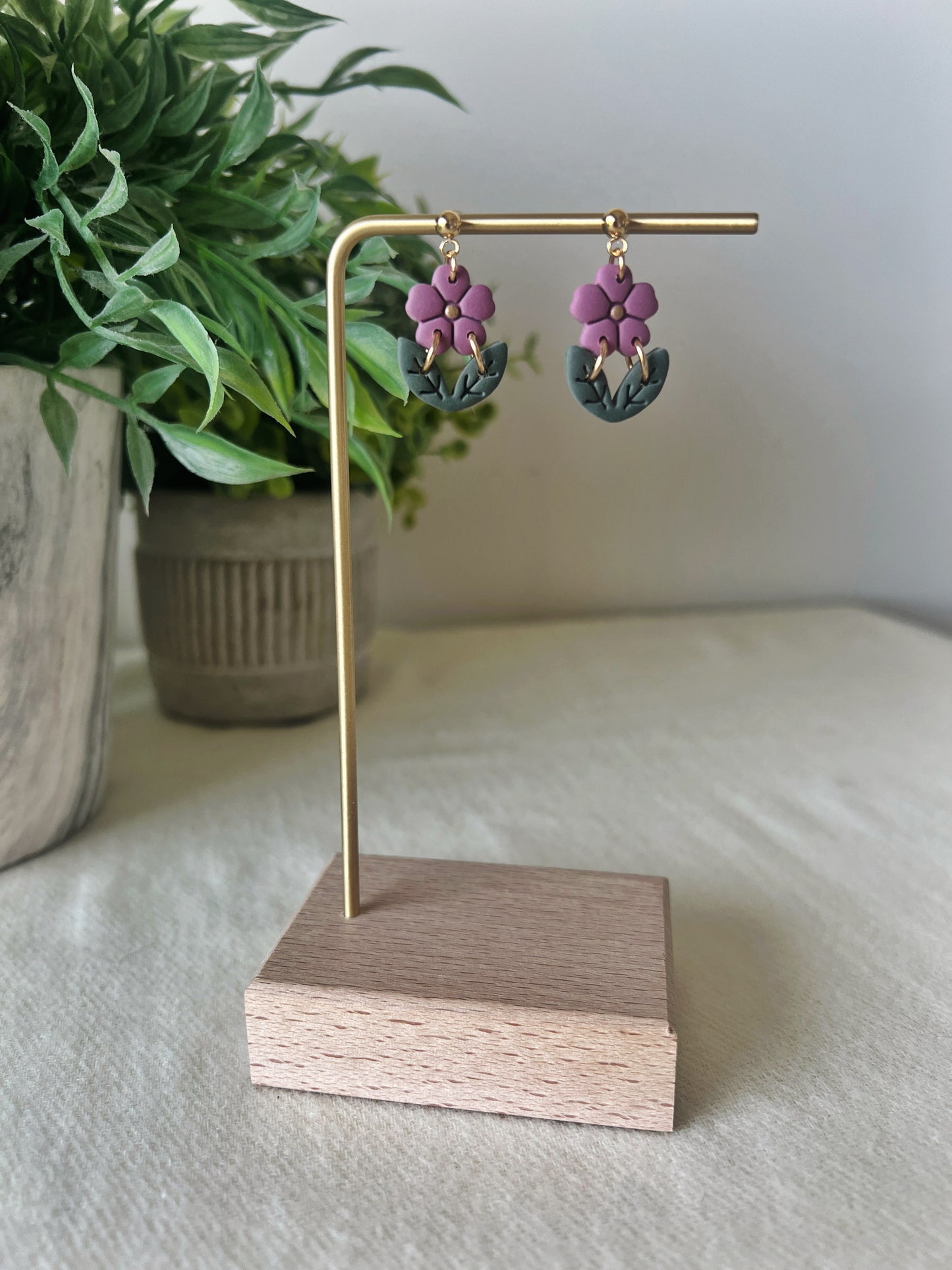Dainty Floral Dangles