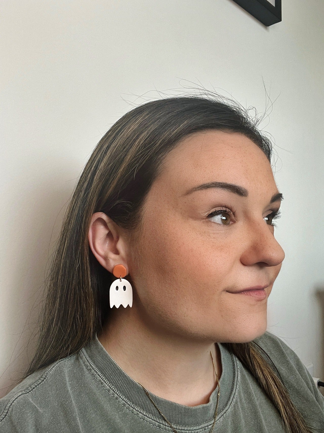 Simple Ghosts Earrings