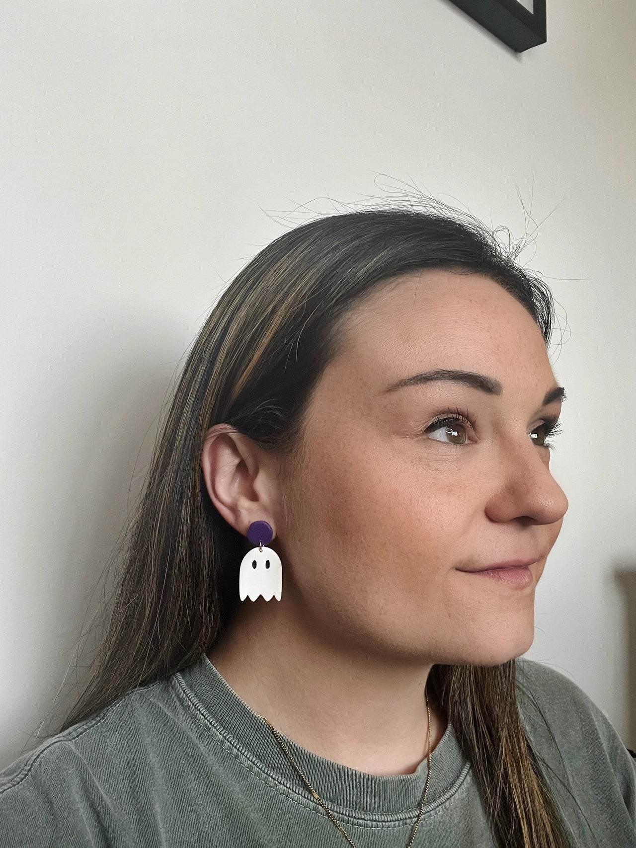 Simple Ghosts Earrings