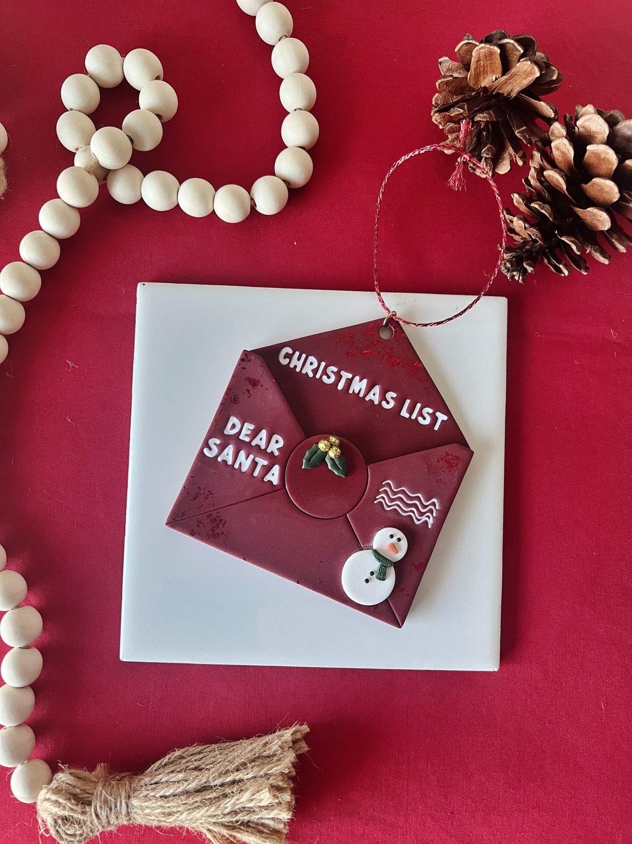 Letter to Santa Ornament