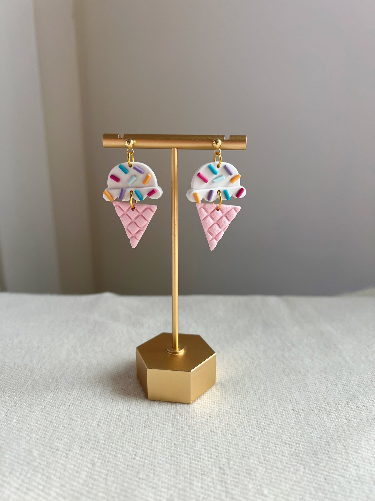 Ice Cream Cone Earrings
