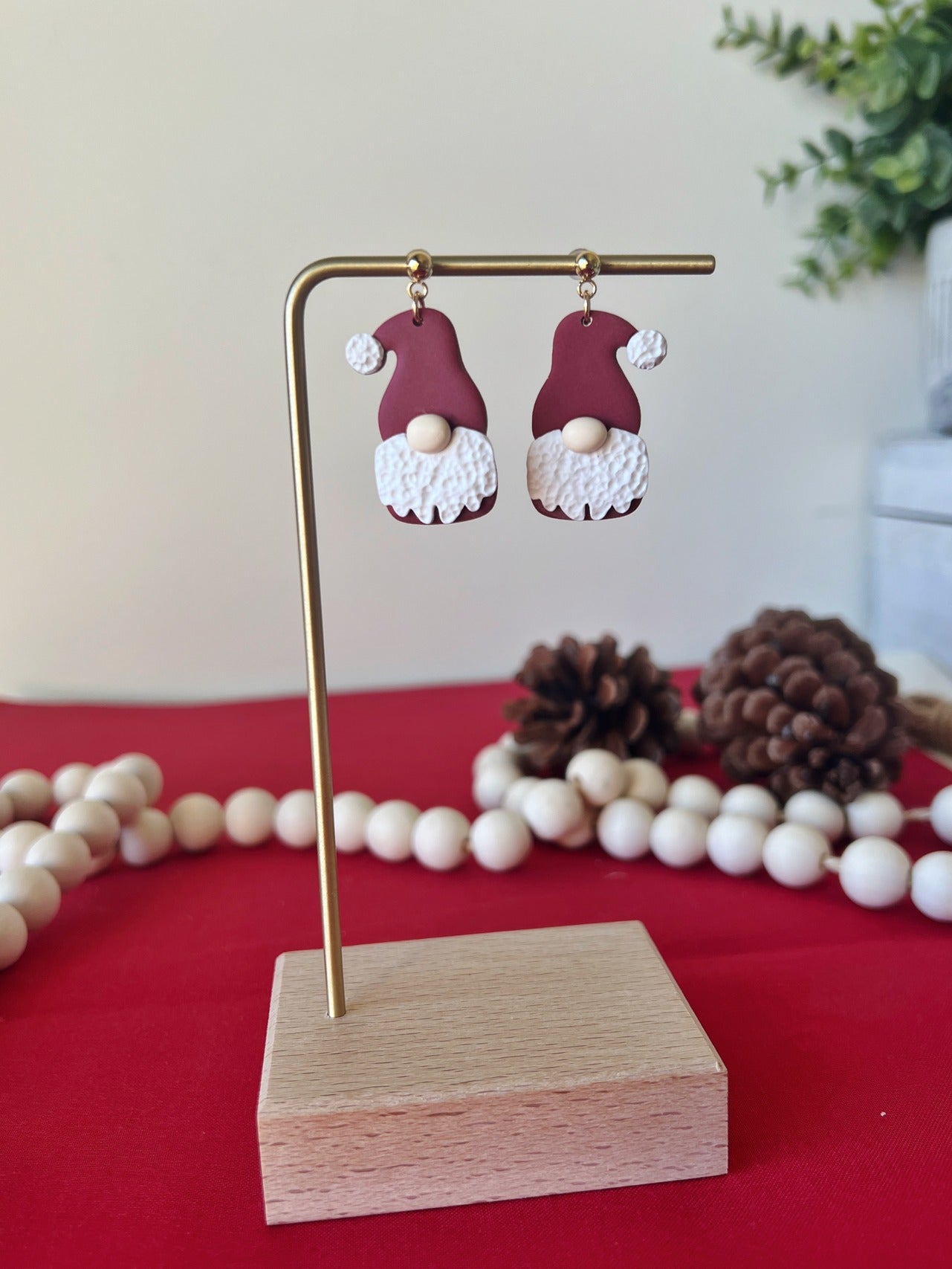 Gnome for the Holiday's Earrings