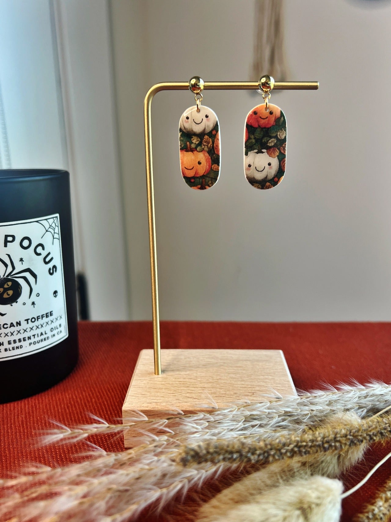 Happy Pumpkin Earrings