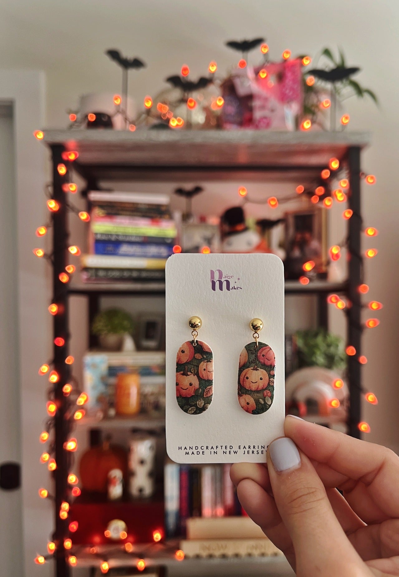 Happy Pumpkin Earrings